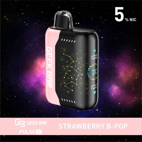 Strawberry B-Pop Geek Bar Pulse X (Standard Version)