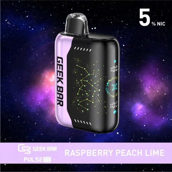 Raspberry Peach Lime Geek Bar Pulse X (Standard Version)