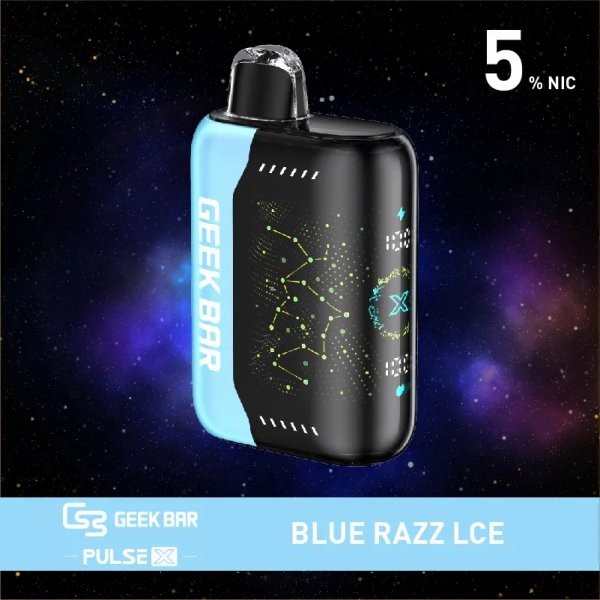 Blue Razz lce Geek Bar Pulse X (Standard Version)
