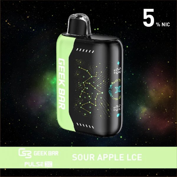Sour Apple lce Geek Bar Pulse X (Standard Version)